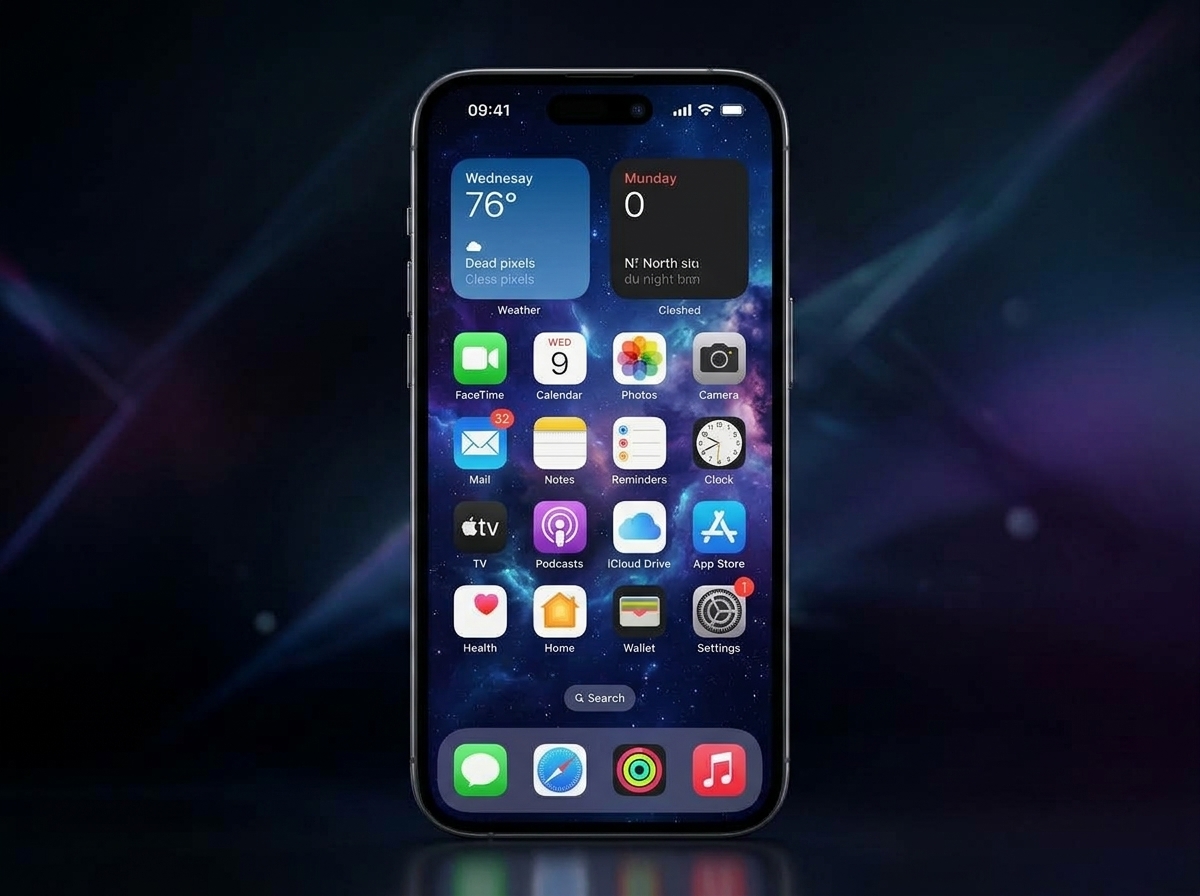 Celular consertado na Master Cell - Tela Impecável